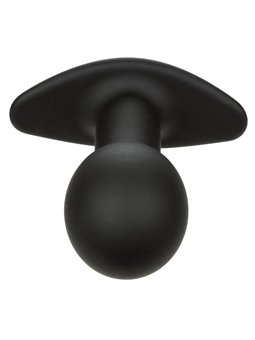 Calexotics Rock Bottom Pop - Plug Anale Vibrante in Silicone Nero