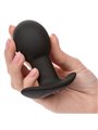 Calexotics Rock Bottom Pop - Plug Anale Vibrante in Silicone Nero