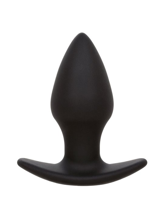 Calexotics Rock Bottom Perfect - Plug Anale Vibrante in Silicone Nero
