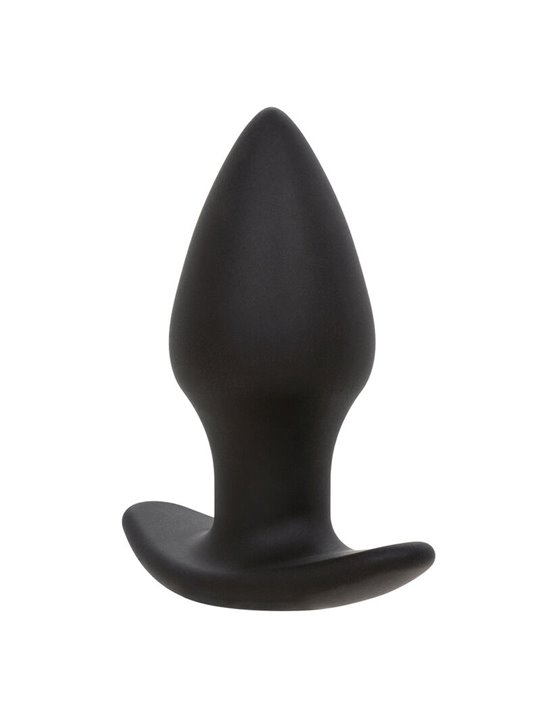 Calexotics Rock Bottom Perfect - Plug Anale Vibrante in Silicone Nero