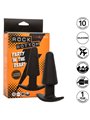 Calexotics - Rock Bottom Tapered Anal Plug 10 Vibraciones Silicone Black