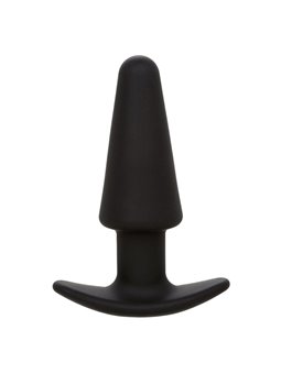 Calexotics - Rock Bottom Tapered Anal Plug 10 Vibraciones Silicone Black