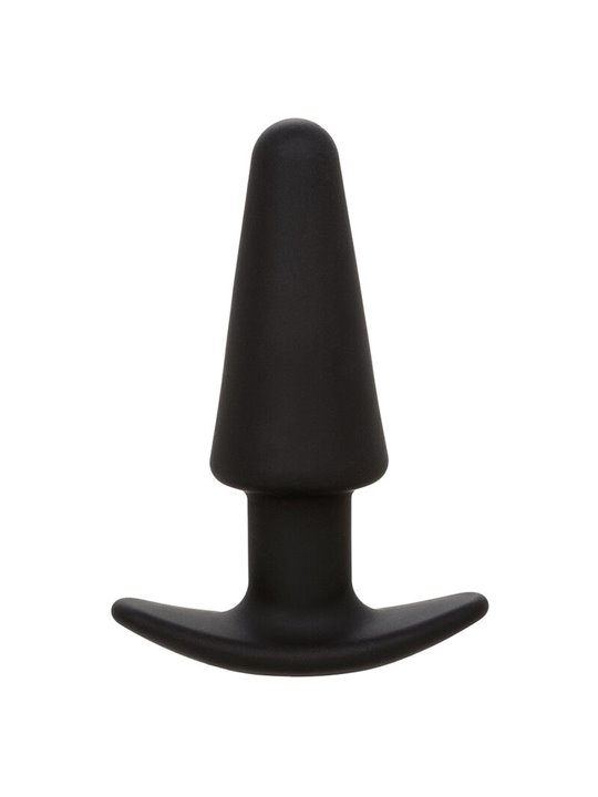 Calexotics - Rock Bottom Tapered Anal Plug 10 Vibraciones Silicone Black