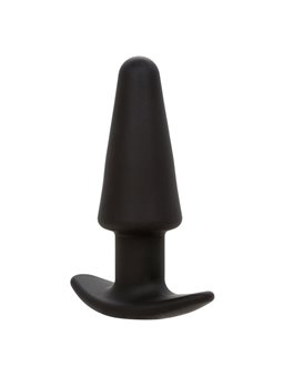 Calexotics - Rock Bottom Tapered Anal Plug 10 Vibraciones Silicone Black