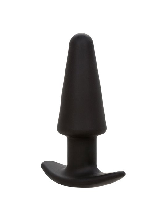 Calexotics - Rock Bottom Tapered Anal Plug 10 Vibraciones Silicone Black