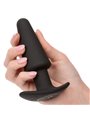 Calexotics - Rock Bottom Tapered Anal Plug 10 Vibraciones Silicone Black