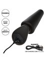 Calexotics - Rock Bottom Tapered Anal Plug 10 Vibraciones Silicone Black