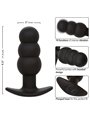 Calexotics Rock Bottom Beaded - Plug Anale Vibrante in Silicone Nero
