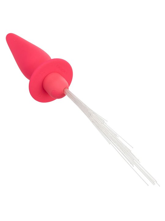 Calexotics - Southern Lights Light Up Anal Plug 10 Vibrations Silicone Pink