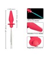 Calexotics Southern Lights - Plug Anale Vibrante in Silicone Fucsia
