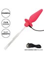 Calexotics Southern Lights - Plug Anale Vibrante in Silicone Fucsia