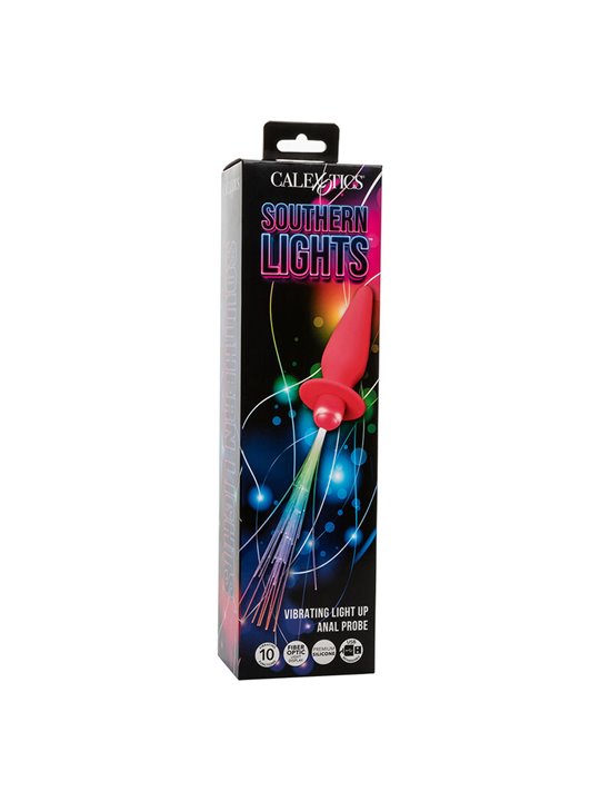Calexotics Southern Lights - Plug Anale Vibrante in Silicone Fucsia