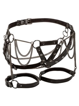 Calexotics - Euphoria Multichain Thigh Harness Premium Plus Size