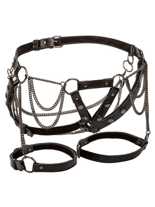 Calexotics - Euphoria Multichain Thigh Harness Premium Plus Size