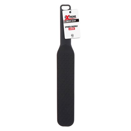 Hidden Desire Extreme Spiked Paddle - Pagaia in Silicone Nero 31 Cm