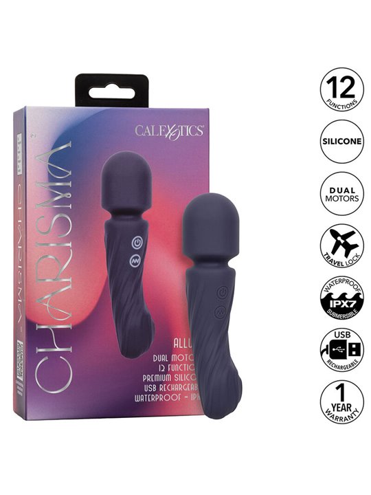 Calexotics Charisma Allure - Vibratore Wand 12 Funzioni Viola