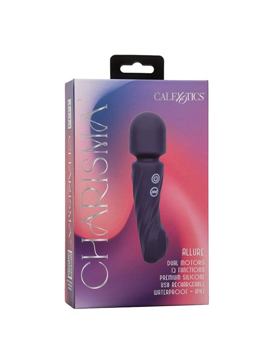 Calexotics - Charisma Allure Massager Dual Motors 12 Functions 17.25 Cm X 4.5 Cm Purple