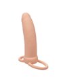 Calexotics Maxx Thick - Dildo Vibrante Per Doppia Penetrazione Beige
