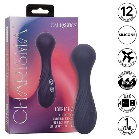 Calexotics Charisma Temptation - Massaggiatore 12 Funzioni Viola