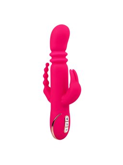 Calexotics Jack Rabbit - Vibratore Heated Triple Fantasy Rabbit Fucsia