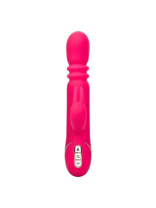 Calexotics - Jack Fantasy Triple Heated Vibrator Rabbit Pink