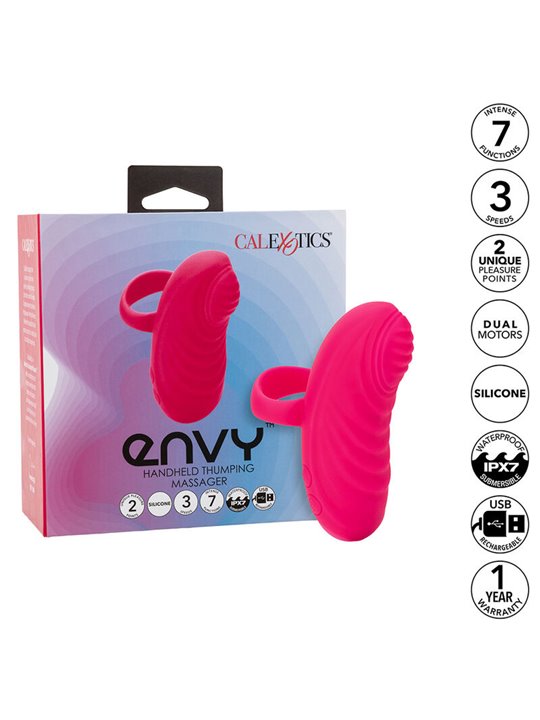 Calexotics Envy - Massaggiatore Palla Rotante 7 Vibrazioni Fucsia