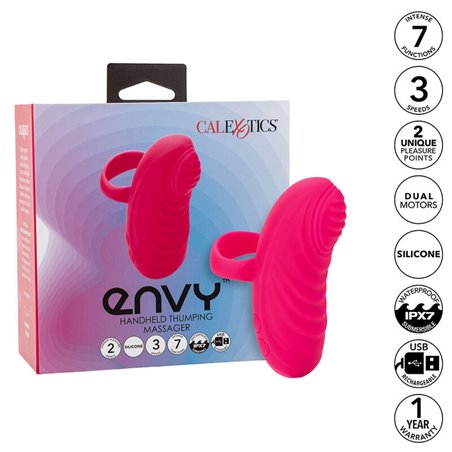 Calexotics Envy - Massaggiatore Palla Rotante 7 Vibrazioni Fucsia