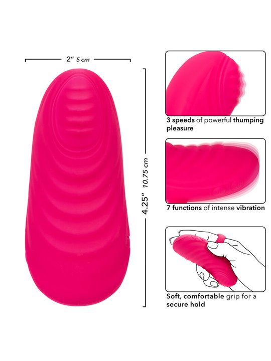 Calexotics Envy - Massaggiatore Palla Rotante 7 Vibrazioni Fucsia