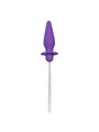 Calexotics - Southern Lights Light Up Anal Plug 10 Vibrations Silicone Purple