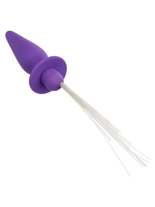 Calexotics - Southern Lights Light Up Anal Plug 10 Vibrations Silicone Purple