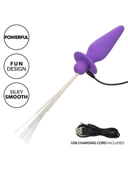 Calexotics Southern Lights - Plug Anale Vibrante in Silicone Viola