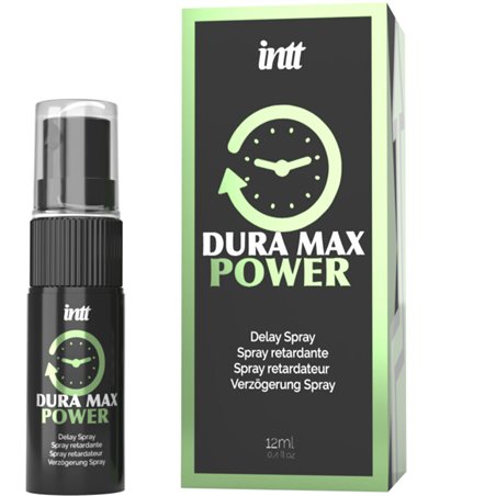 Intt Dura Max Power - Spray Ritardante per Uomo 12 ML