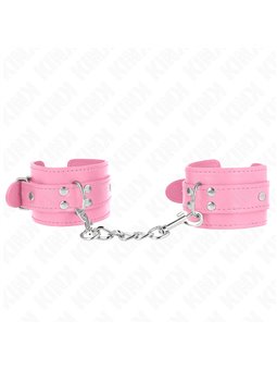 Kink - Simple Wrist Restraints Pink Adjustable 20-23 Cm X 5.5 Cm