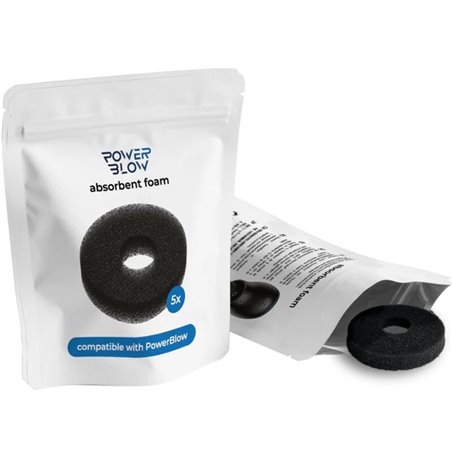 Kiiroo Power Blow - Schiuma Assorbente per Masturbatore Confezione da 5