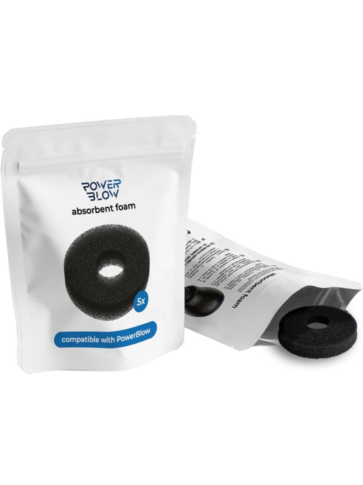 Kiiroo Power Blow - Schiuma Assorbente per Masturbatore Confezione da 5