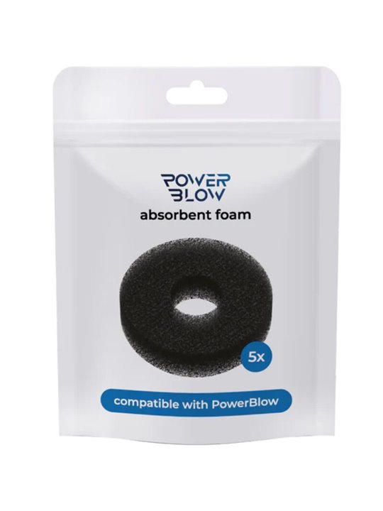 Kiiroo Power Blow - Schiuma Assorbente per Masturbatore Confezione da 5
