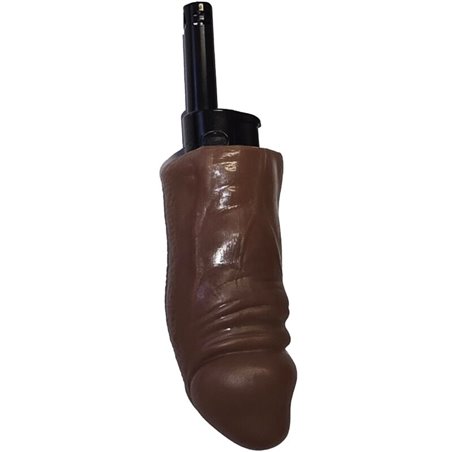 Diablo Picante - Accendino per Barbecue a Forma di Pene - Marrone