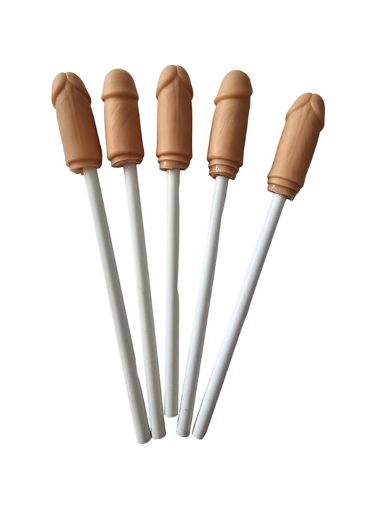 Diablo Picante - Confezione di 5 Matite con Pene