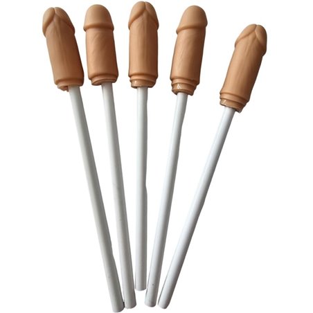 Diablo Picante - Confezione di 5 Matite con Pene