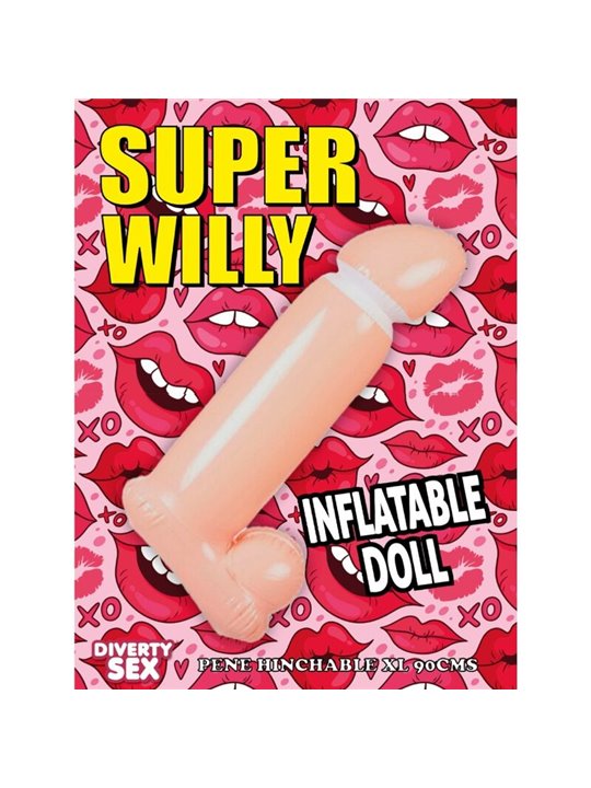 Diablo Picante - Inflatable Penis 100 Cm