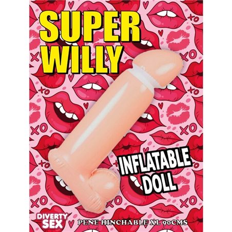 Diablo Picante - Inflatable Penis 100 Cm
