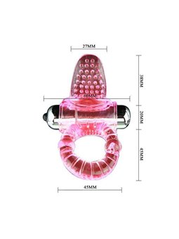 Baile - Anello Fallico Vibrante Sweet Rosa