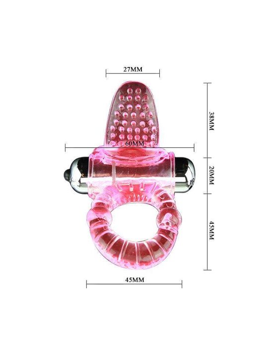 Baile - Anello Fallico Vibrante Sweet Rosa