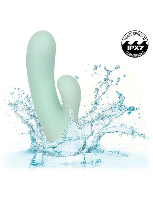 Calexotics - Pacifica Fiji Vibrator & Estimulator G Spot 10 Vibrations Aqua