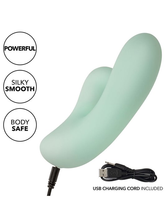 Calexotics - Pacifica Fiji Vibrator & Estimulator G Spot 10 Vibrations Aqua