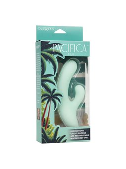 Calexotics - Pacifica Fiji Vibrator & Estimulator G Spot 10 Vibrations Aqua