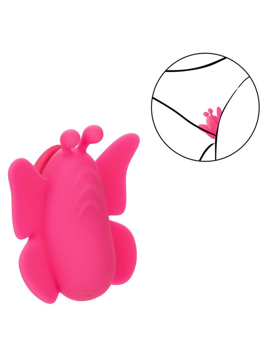 Calexotics - Neon Vibes The Flutter Vibe Stimulator 10 Vibrations Pink