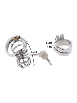 Hidden Desire Extreme Penis Gear - Gabbia Fallica in Metallo 7,9 Cm