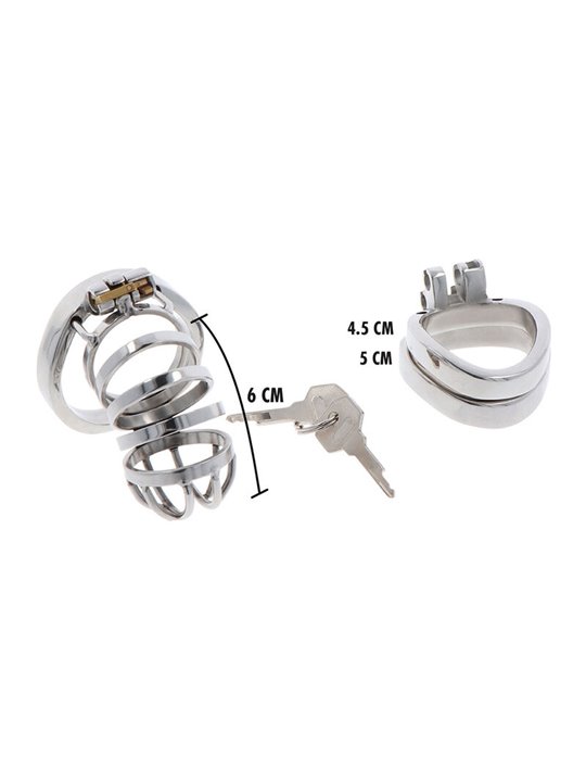 Hidden Desire Extreme Penis Gear - Gabbia Fallica in Metallo 7,9 Cm