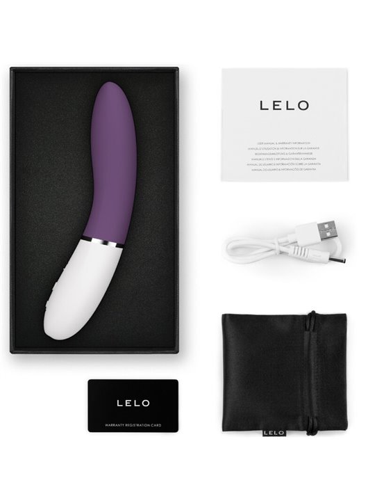 Lelo - Liv™ 3 - Vibratore Stimolatore Punto G in Silicone 16,9 Cm Viola